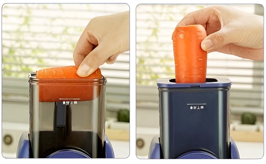 electric-food-processer-with-dual-feed food slcier