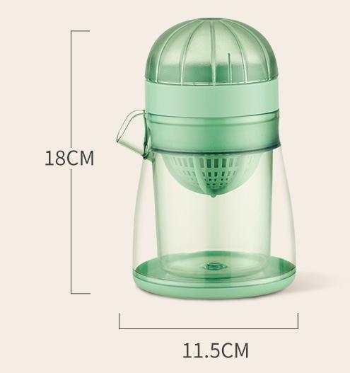 2 in 1 Hand Juicer Cup dimension best-electric-citrus-juicer