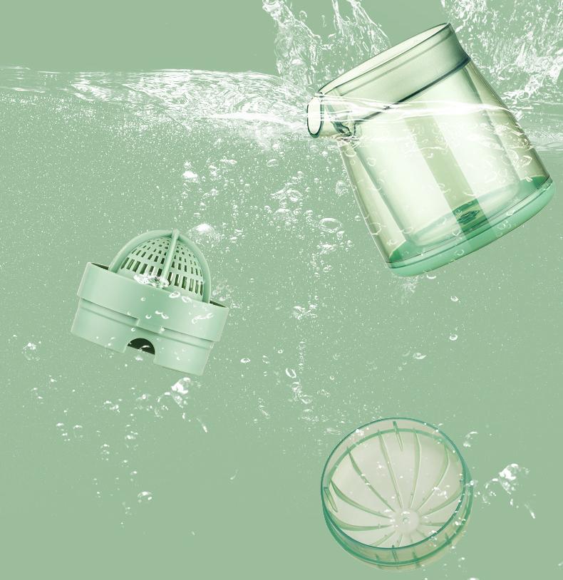 One-Rinse Clean Design Easy to clean Citrus Juicer